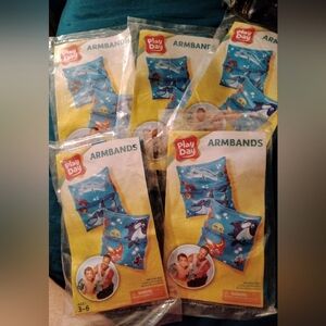 5 New Play Day Swimming Armbands